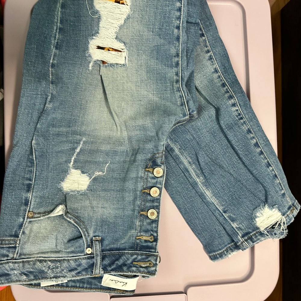 KanCan Light Blue Distressed Skinny Jeans